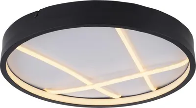 Produktbild von Selltec LED Deckenlampe Mikado 40 dimmbar per Wandschalter, warmweiß 3000k Wohnzimmer, Schlafzimmer, Flur, Esszimmer, Küche