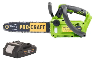 Produktbild von Procraft PKA42Libb Akku Kettensäge 20 V 304 mm Brushless + 1x Akku 2,0 Ah - ohne Ladegerät