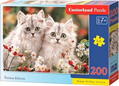 Obrázek produktu pro Puzzle 200 dílů Perské koťata 222131