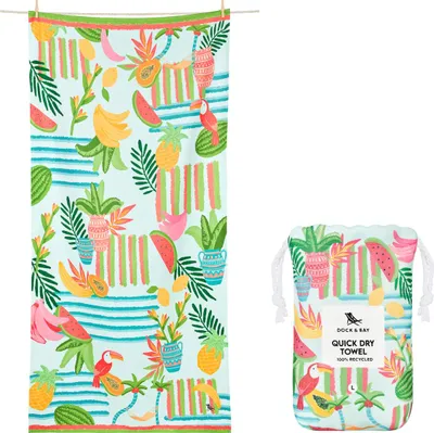 Produktbild von Dock & Bay Beach Towel L Tropicana Treat 160x90cm