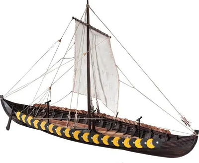 Produktbild von Dušek Wikingerschiff Gokstad 1:35 Bausatz