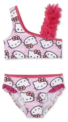 Immagine prodotto di Costume da bagno Hello Kitty Kuromi per bambine – Costume da bagno Minnie Mouse per bambine, taglia S