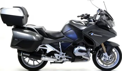 Image de ARROW maxi race-tech aluminium foncé silencieux et embout pour BMW R 1200 rt