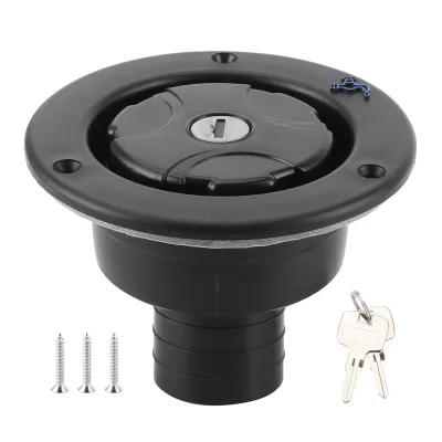 Image de Bouchon de remplissage d'eau par gravité verrouillable et étanche avec 2 clés pour caravane et camping-car