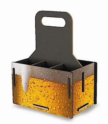 Produktbild von Werkhaus Flaschenträger Sixpack Bier
