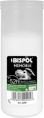 Obrázok produktu pre Wkład parafinowy do zniczy 200 g 52 h