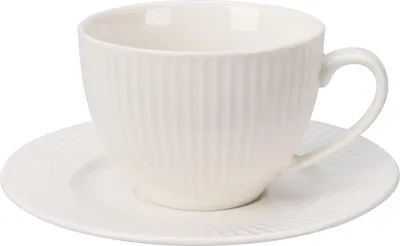 Obrázek produktu pro Cookinglife Šálek na kávu a podšálek Siaki New Bone – porcelán – 240 ml – 6 kusů
