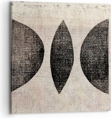 Produktbild von Bild auf Leinwand - Leinwandbild - Einteilig - Form Figuren Geometrisch - 70x70cm - Wand Bild - Wanddeko - Wandbilder - Leinwanddruck - Bilder - Wanddekoration - Leinwand bilder - AC70x70-5099