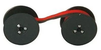 Image de Ruban Olivetti Band 80406, noir et rouge, compatible avec les modèles Olivetti LOGOS 654, 662, 682S