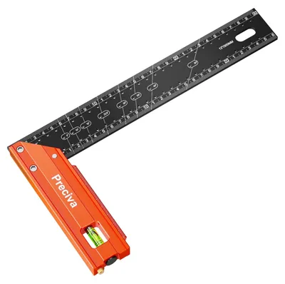 Image de Équerre en aluminium de 300 mm pour travaux de précision