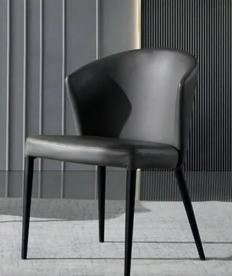 Produktbild von Schwarzer Esszimmerstuhl Stilvolle Esszimmer Holzstühle Moderne Möbel
