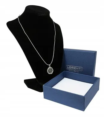 Immagine prodotto di Collana in argento con ciondolo a fiore aperto - Lorenti