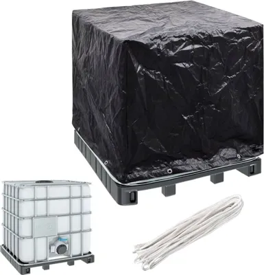 Zdjęcie produktu dla Pokrywa Living Store na zbiornik IBC 8 oczek 116x100x120 cm