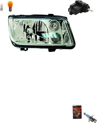 Produktbild von Scheinwerfer + Osram Night Breaker Laser passend für VW Bora 1J2 Rechts 1J0941295B 1J0941295F 9948336 1J0941295C 6X0941295 6X0941295D 1J5941018 Johns