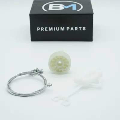 Immagine prodotto di Kit di riparazione alzacristallo anteriore sinistro per Fiat Grande Punto Evo Abarth, codice ricambio 199 51723316