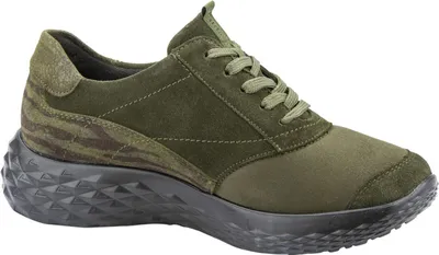Produktbild von WALDLÄUFER Damen Schnürschuhe bequem grün Gr. 4