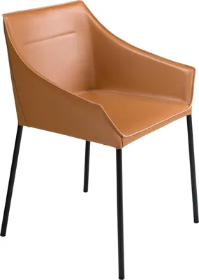 Obrázek produktu pro Hnědé koženkové křeslo 4144