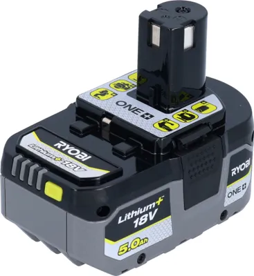 Zdjęcie produktu dla Akumulator RYOBI RB18L50 18 V 5,0 Ah / 5000 mAh Li-Ion ( 5133002433 ) ze wskaźnikiem poziomu naładowania
