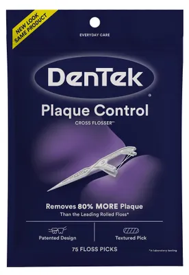 Image de Bâtonnets dentaires en forme de X, 75 pièces, pour l'élimination de la plaque dentaire
