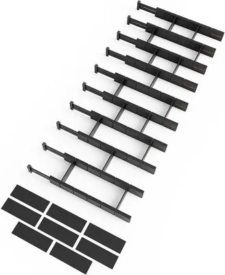 Produktbild von Bamboe Ladeverdelers - Verstellbare Organisationsset für Küche, Büro & Kommode