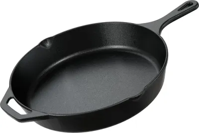 Produktbild von KICHLY Vorgewürzte Gusseisenpfanne Skillet 12 Zoll Ø 31,75 cm Schwarz 1 Stück