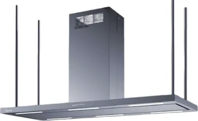 Immagine prodotto di CAPPA ELEA CENTRALE cm146x60 camino centrale - Inox - 800 m3/h