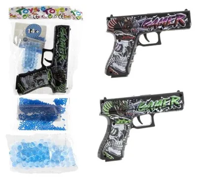 Zdjęcie produktu dla Pistolet na wodę z piłką wodną 14 cm