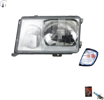 Produktbild von Scheinwerfer + Osram Night Breaker Laser passend für Mercedes W124 Links 1248205961 1248203559 A1248205961 1248260943 A1248260943 Johns