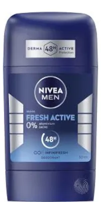 Image de Déodorant en stick Nivea Fresh Active 50 ml pour hommes