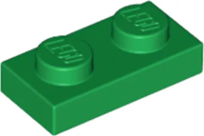 Produktbild von 1 Stück LEGO, Teil Nr. 3023 in Grün (Green)