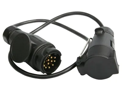 Obrázek produktu pro Zásuvka redukce 13/7-pin, kabel 0,3 m, MULTIPA