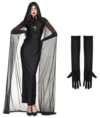 Immagine prodotto di Solidchoice - Mantello da vampiro adulto con cappuccio