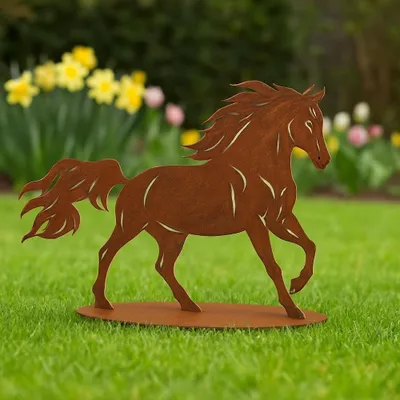 Produktbild von Pferd galloppierend auf Platte