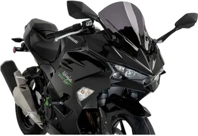 Obrázok produktu pre PUIG z-racing tmavý dymový kryt ABE schválený pre Kawasaki