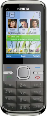 Produktbild von Nokia C5-00, 5,59 cm (2.2"), 320 x 240 Pixel, TFT, 16 GB, 50 MB, 4x