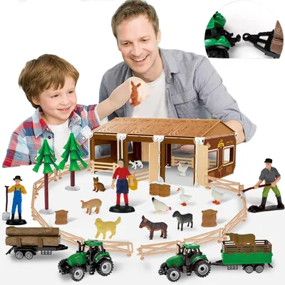 Image de WOOPIE, ensemble "Petit Fermier XL", figurines pour ferme