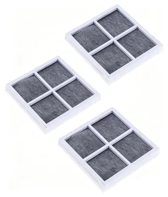 3er-Pack Kühlschrank-Luftfilter mit Aktivkohle, Ersatzfilter