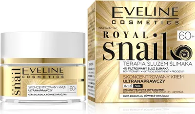 Produktbild von Eveline Royal Snail 60+ Anti-Age Tages- & Nachtcreme, 50 ml