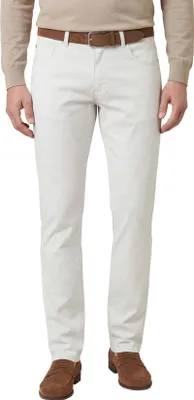 Produktbild von Gardeur Pantalon Bill 5-pocket weiß Baumwolle einfarbig