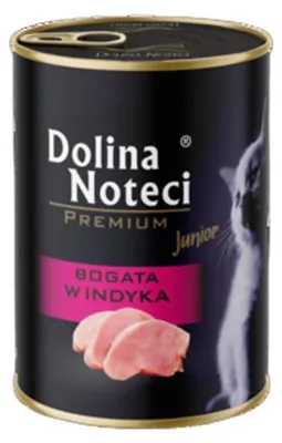 Zdjęcie produktu dla Dolina Noteci Premium Junior karma dla kota z Indykiem 400g