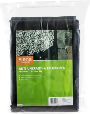 Produktbild von SIENA GARDEN Anti-Unkrautvlies 50 g, Maße: 1,5 x 10
