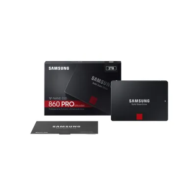 Produktbild von Samsung 860 PRO, 2 TB, 2.5", 560 MB/s, 6 Gbit/s