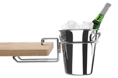 Produktbild von LACOR TISCHHALTERUNG FLASHENKUEHLER 18 cm, Silber, 62478