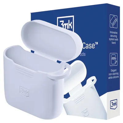 Immagine prodotto di Apple Airpods 2Nd Gen. - Custodia Airpods in silicone 3Mk Bianco