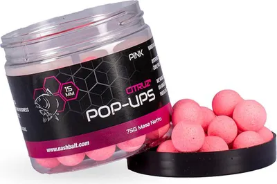 Obrázok produktu pre Nash Citruz Pop Ups 15 mm 75 g ružová