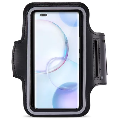 Produktbild von Jogging Tasche Huawei nova 9 Honor 50 Handy Hülle Armband Fitness Case Schwarz