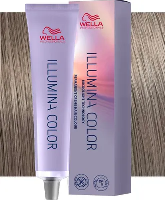 Produktbild von Wella Illumina Color, Blond, 8/69, Frauen, 60 ml, Alle Haare, Farbspeichernd, Schutz, Glanz