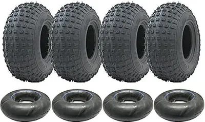 Produktbild von 4-145/70-6 - ATV Reifen und Schläuche Satz 50cc 90cc 110cc 75 kgs - Wanda P319 Quad ty
