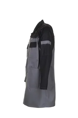Produktbild von Planam Berufsmantel Tristep Gr. 44 grau/schwarz