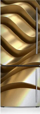 Obrázek produktu pro Magnetické magnety na lednici 60x180 cm - Zlaté prvky